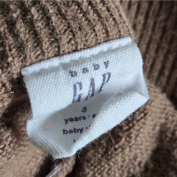 GAP Brown Knit Sweater and Pants Set Size 3 - Picture 5 of 5